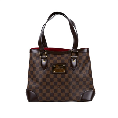 路易威登 LOUIS VUITTON Hampstead PM 肩背包 棕棋盤格  N51205 棕棋盤格Hampstead PM 肩背包 防塵袋