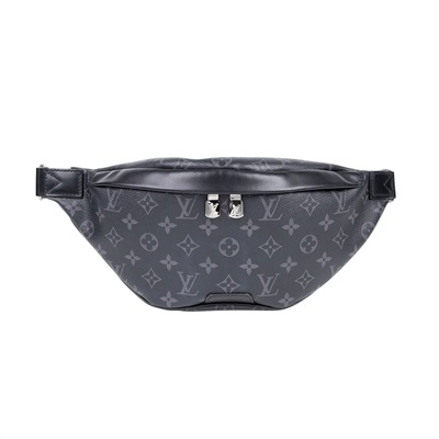 路易威登 LOUIS VUITTON Discovery PM 腰包 Monogram Eclipse 黑色 M46035 晶片款  原廠盒子/防塵袋/國外購買證明