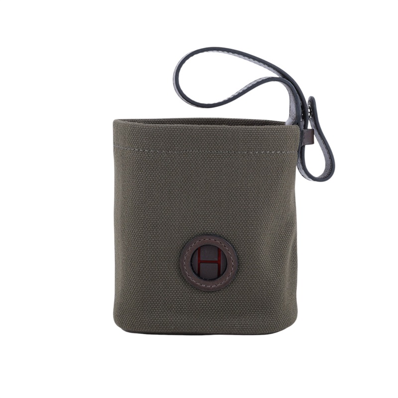 愛馬仕 Hermes 遛狗小包 H800617EKAA 墨綠ON THE GO DOG POUCH 無附屬品