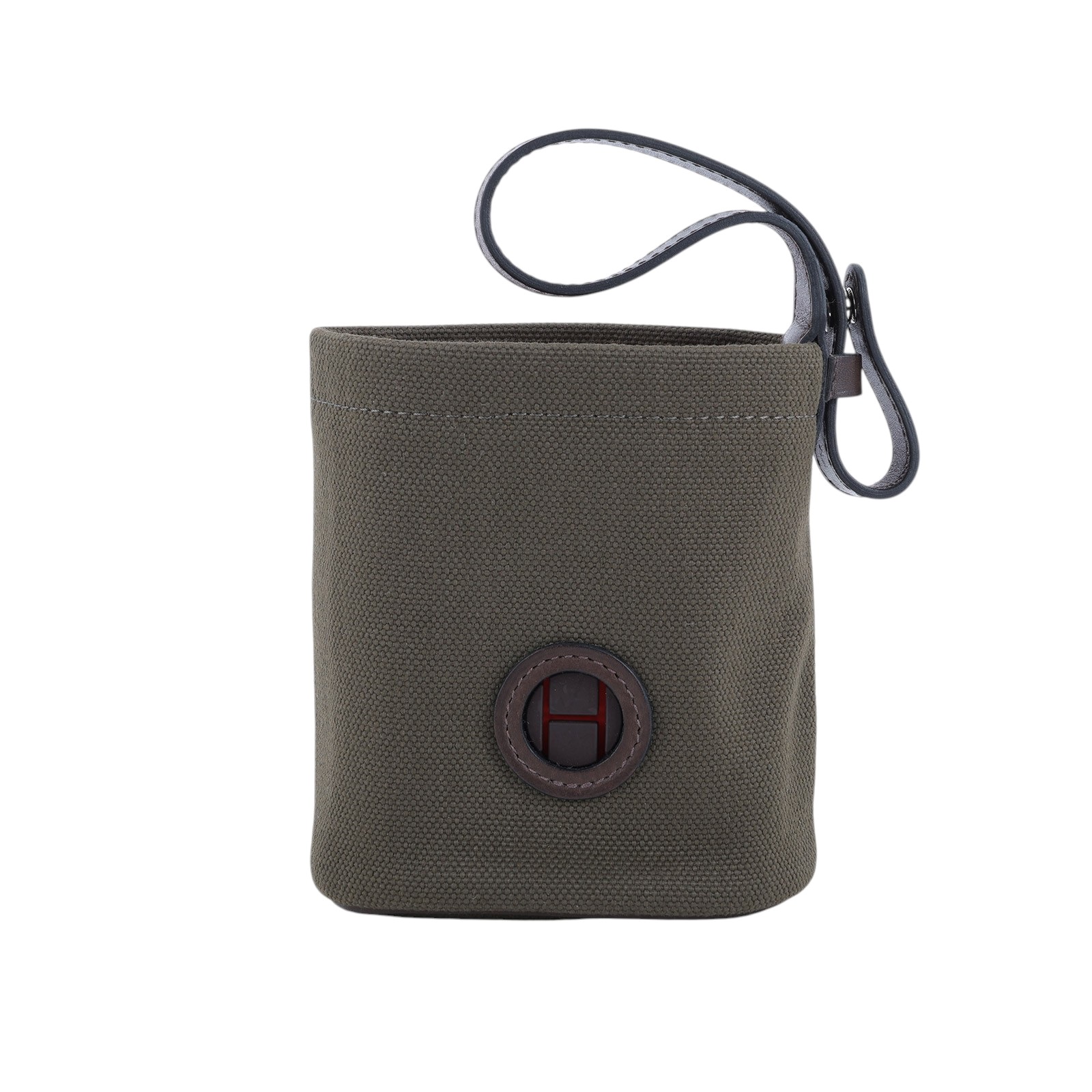 愛馬仕 Hermès 遛狗小包 H800617EKAA  墨綠ON THE GO DOG POUCH 無附屬品