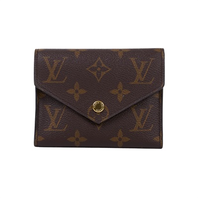 路易威登 LOUIS VUITTON Victorine 錢包 塗層帆布 Monogram M62472 晶片款  原廠盒子/防塵袋/背帶/購買證明影本