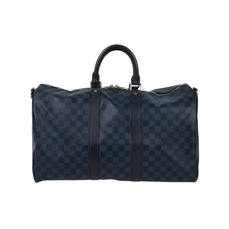 路易威登 LOUIS VUITTON Keepall Bandoulière 45 Damier Graphite帆布 波士頓包  旅行袋 N41418  防塵袋