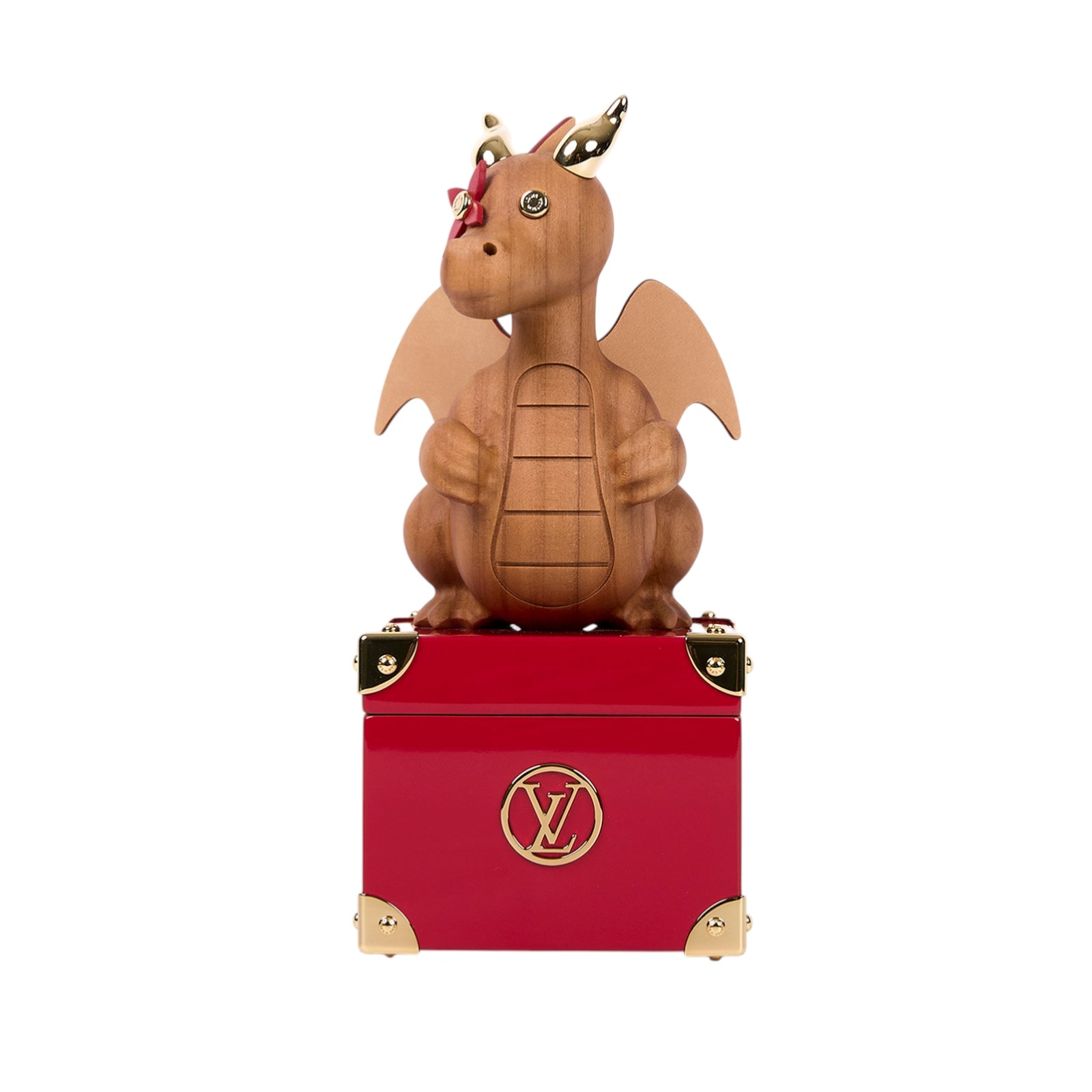 路易威登 LOUIS VUITTON 農曆新年系列 Dragon Box GI0958 農曆新年系列飛龍盒子擺設 防塵袋/原廠盒子