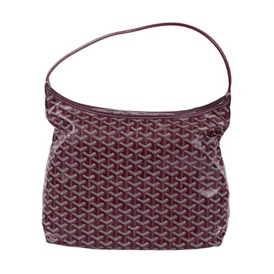 高雅德 GOYARD Bohème Hobo Bag PM 托特包 BOHEMEPMLTY 酒紅HOBO 防塵袋/購買證明