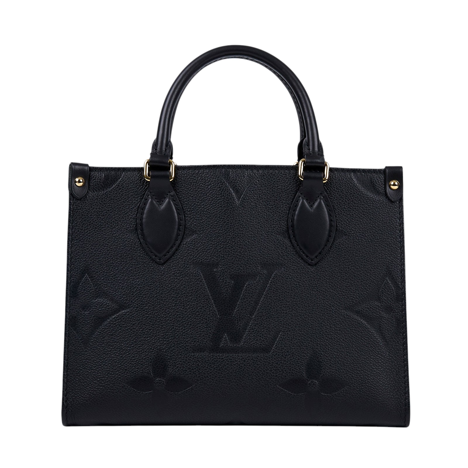 路易威登 LOUIS VUITTON OnTheGo PM 手提 肩背包 黑色 M45653 晶片款  原廠盒子/防塵袋/背帶