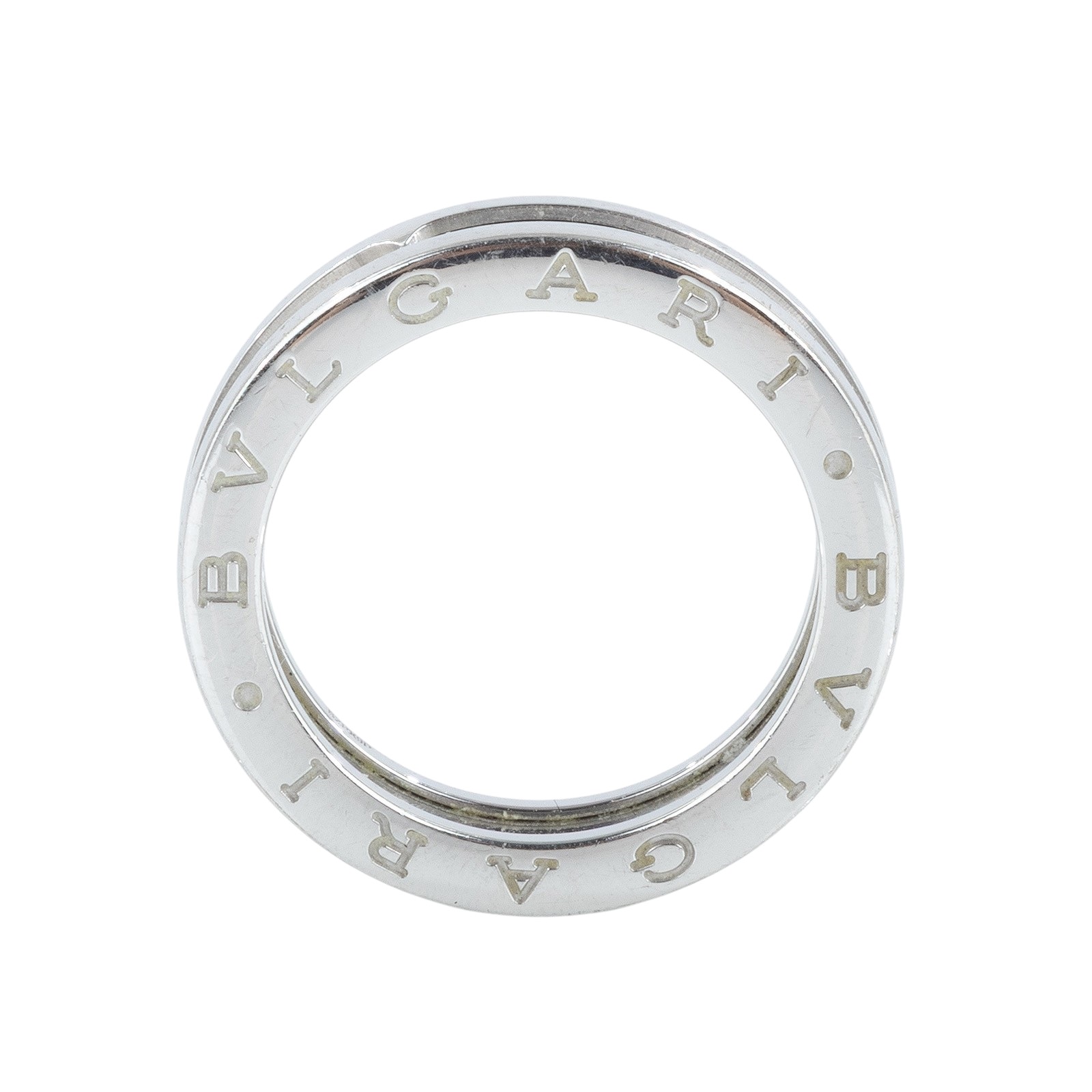 寶格麗 BVLGARI B.zero1 Ring 戒指 白金 336030 WG B.zero1 戒指 原廠盒子/保證卡/防塵袋