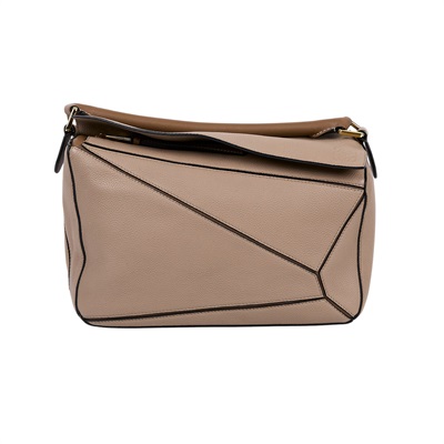 羅意威 LOEWE Medium Puzzle bag 中型 手提 斜背 肩背包  沙色PUZZLE MEDIUM 無附屬品