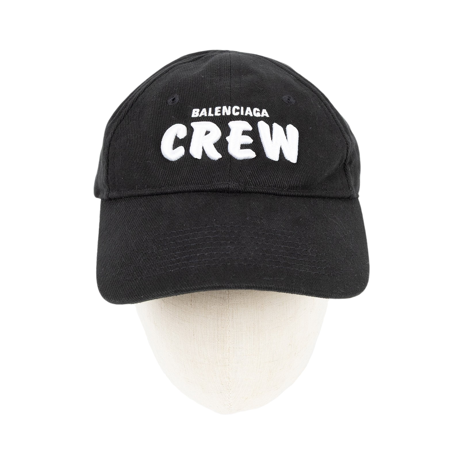 巴黎世家 BALENCIAGA Crew 老帽 617139310B2_L 黑色CREW老帽 無附屬品