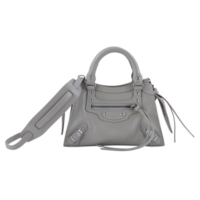 巴黎世家 BALENCIAGA Neo Calassic 迷你 機車包 63852415Y4Y 奶茶Neo City 牛皮迷你兩用機車包 防塵袋