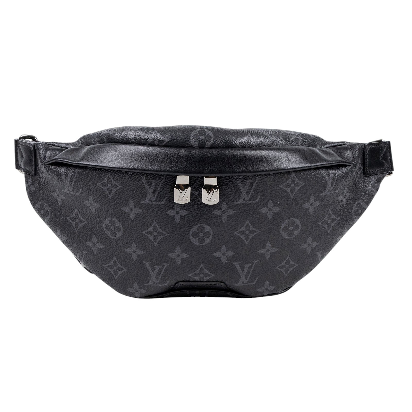 路易威登 LOUIS VUITTON Discovery PM 腰包 Eclipse 黑色 M46035 晶片款  原廠盒子/防塵袋/購買證明