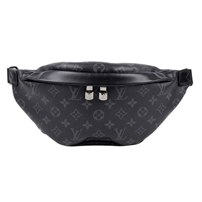路易威登 LOUIS VUITTON Discovery PM 腰包 Eclipse 黑色 M46035 晶片款  原廠盒子/防塵袋/購買證明