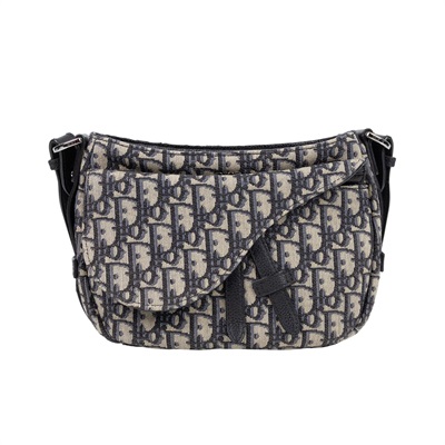 迪奧 CHRISTIAN DIOR Mini Saddle Soft 肩背包 1ADHO024YKY  原廠盒子/防塵袋/購買證明