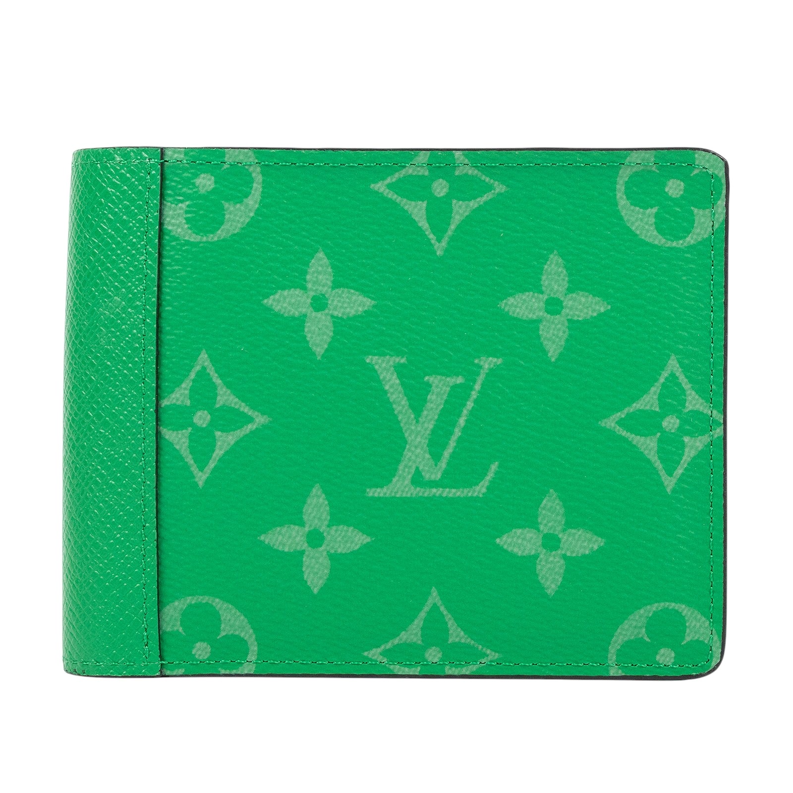 路易威登 LOUIS VUITTON Multiple Wallet 錢包短夾 綠色 M30993 晶片款 綠對開短夾 原廠盒子/防塵袋