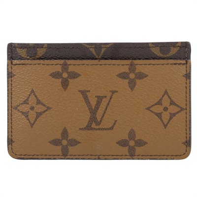 路易威登 LOUIS VUITTON 卡片套 卡夾 Monogram帆布 M69161 晶片款 雙色卡夾 原廠盒子/防塵袋