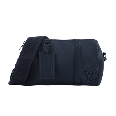 路易威登 LOUIS VUITTON City Keepall 肩背 波士頓包 黑色 M59255 晶片款 黑CITY KEEPALL 原廠盒子/防塵袋