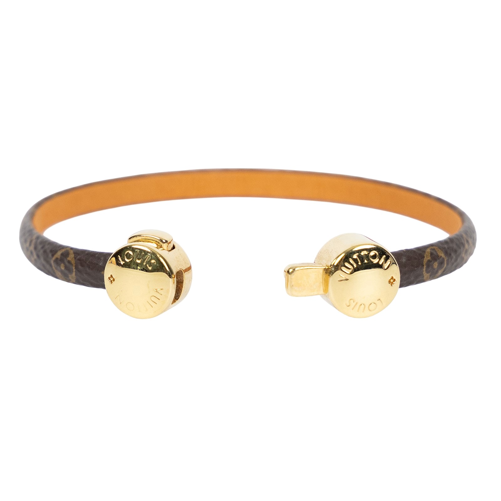 路易威登 LOUIS VUITTON Historic Mini Monogram 手環 M6407E  原廠盒子/防塵袋