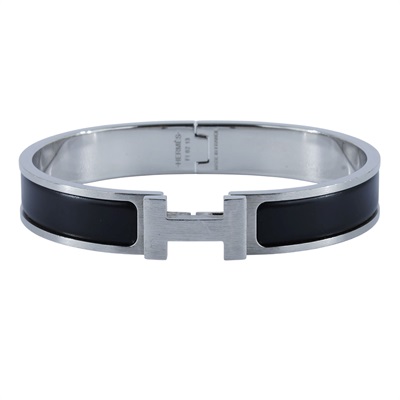 愛馬仕 Hermes Clic H GM 手環 啞光黑色 H703203FB01T6 H703203FB/FI 02 13  原廠盒子/防塵袋/購買證明