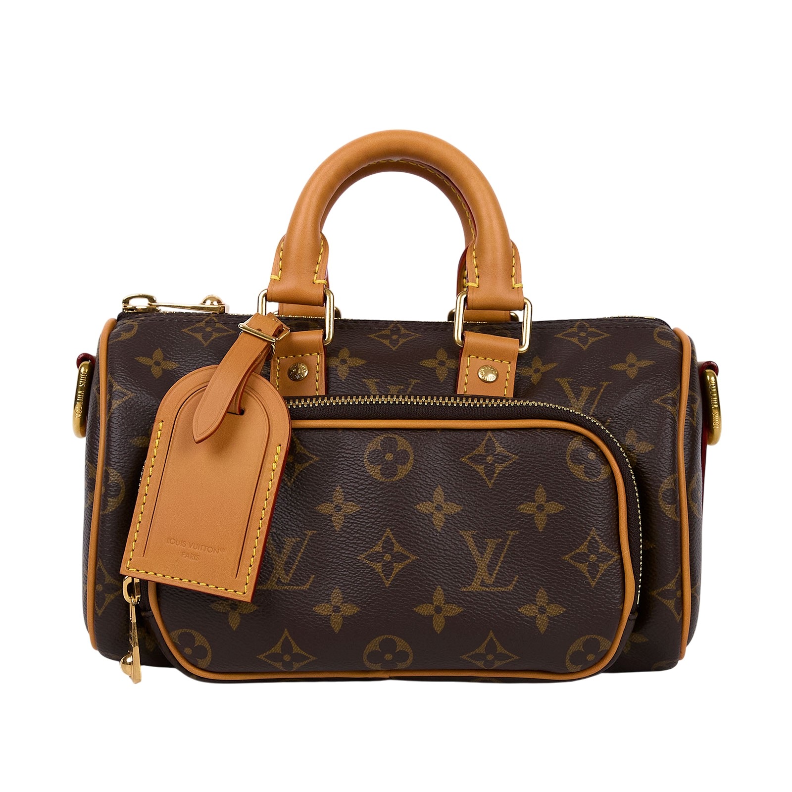 路易威登 LOUIS VUITTON Keepall 25 Cargo 手提 肩背 波士頓包 M14981 晶片款  防塵袋