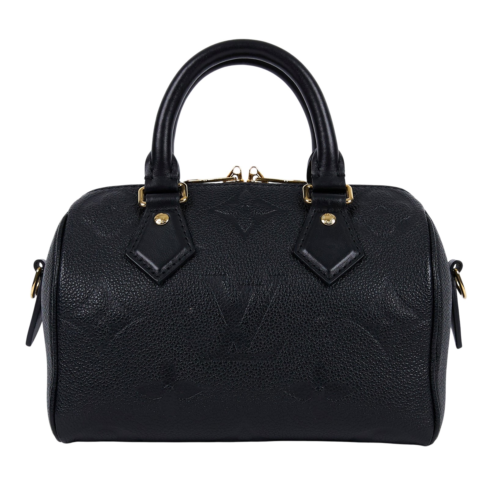 路易威登 LOUIS VUITTON Speedy Bandoulière  20 Noir 手提 斜背 波士頓包 M58953 晶片款  原廠盒子/防塵袋/鎖組/購買證明