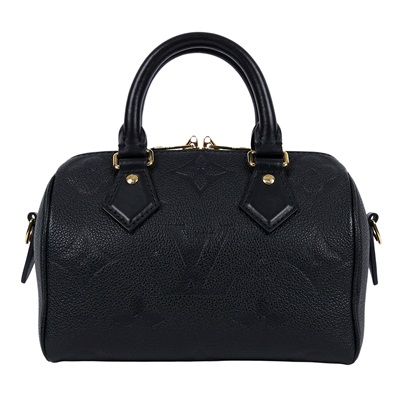 路易威登 LOUIS VUITTON Speedy Bandoulière  20 Noir 手提 斜背 波士頓包 M58953 晶片款  原廠盒子/防塵袋/鎖組/購買證明