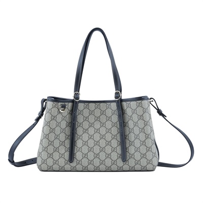 古馳 GUCCI GG Emblem 中型 托特包 815214 FAD6L 老花2WAY 原廠盒子/防塵袋/購買證明