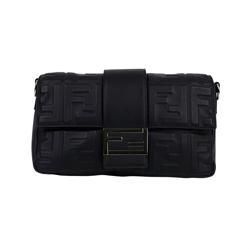 芬迪 FENDI Baguette 斜背包 7VA472A9ZC 男款黑BAGUETTE 防塵袋