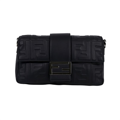 芬迪 FENDI Baguette 斜背包 7VA472A9ZC 男款黑BAGUETTE 防塵袋