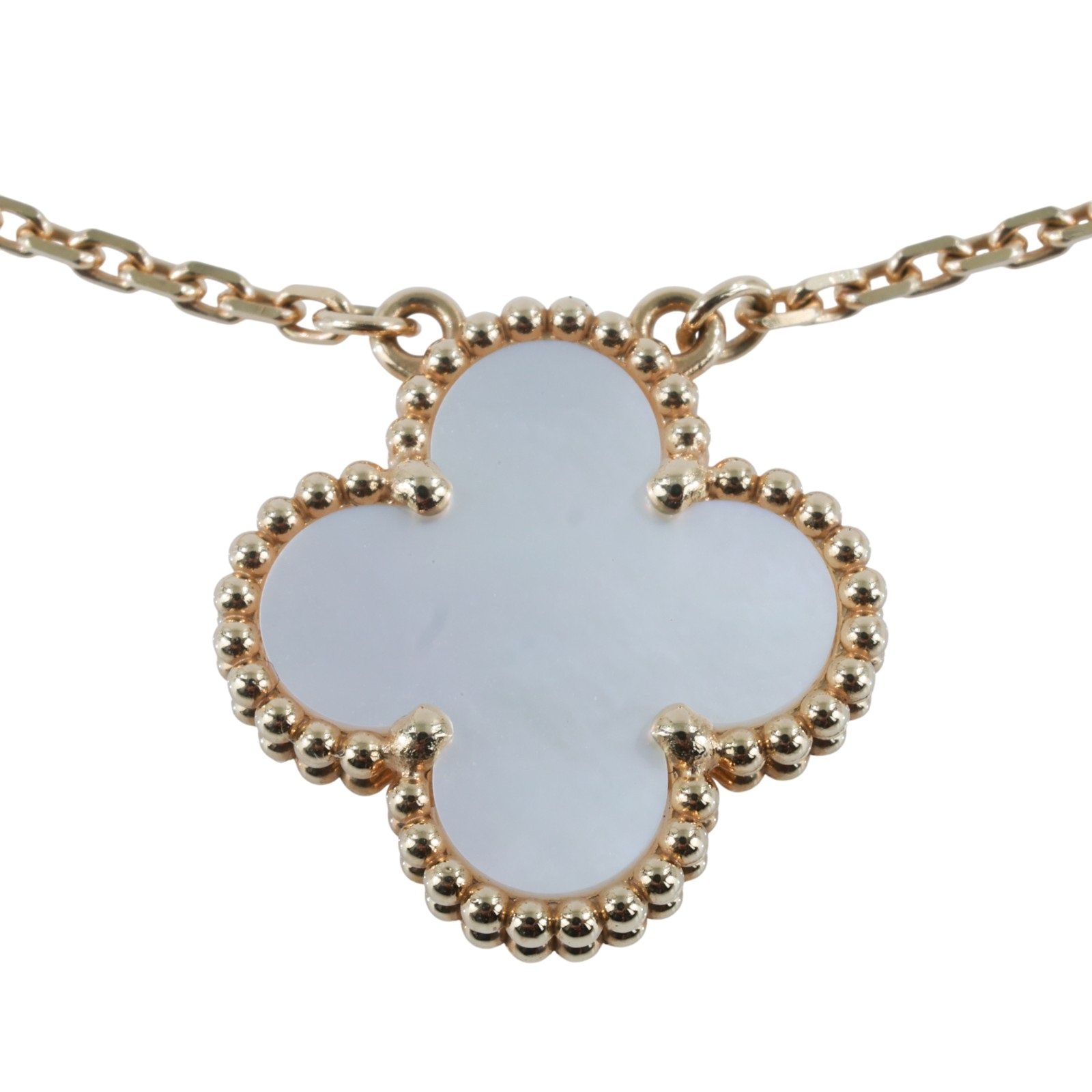 梵克雅寶 Van Cleef & Arpels Vintage Alhambra 吊墜 小型 vcara45900  原廠盒子2/保書/購買證明