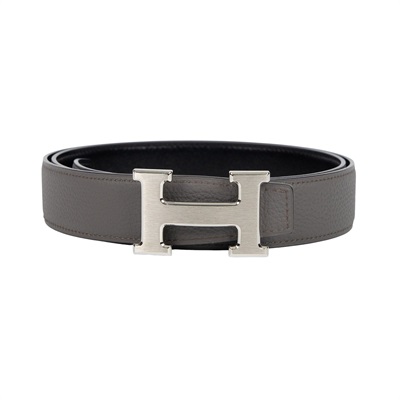 愛馬仕 Hermes H 皮帶扣 32 mm 雙面皮革腰帶 H064544CB86pH073967CAEM095 /B FM 380/#95  原廠盒子/防塵袋