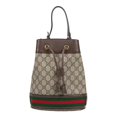 古馳 GUCCI Ophidia GG 小型 肩背 水桶袋 550621 96I3B 棕GG紋Ophidia水桶包 防塵袋