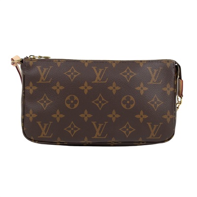 路易威登 LOUIS VUITTON Monogram 經典帆布 手提 麻將包 M40712 晶片款 原花麻將包 防塵袋