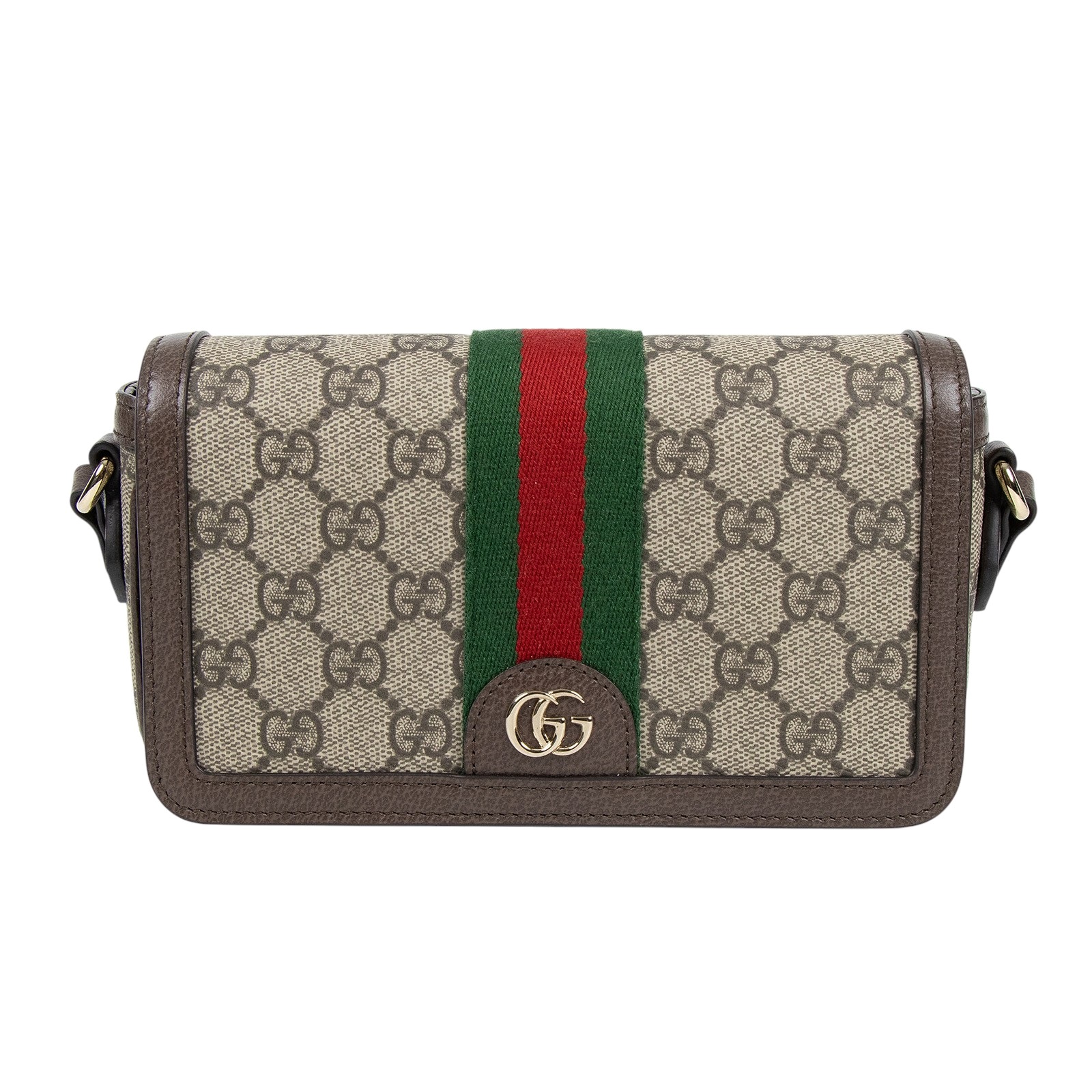 古馳 GUCCI Ophidia GG 迷你 肩背包 838471 FAE0P 棕Ophidia迷你肩背包 原廠盒子/防塵袋