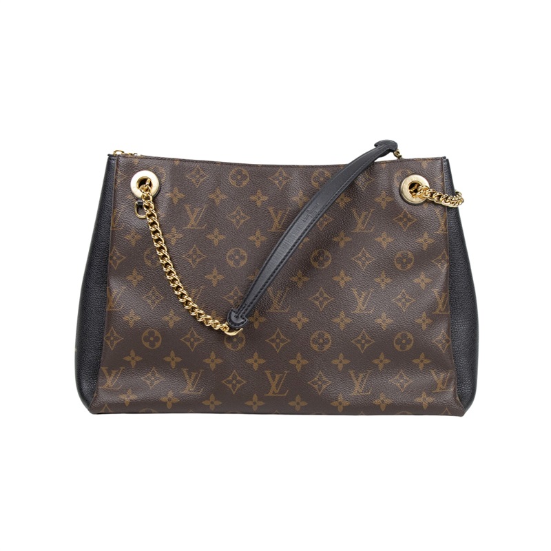 路易威登 LOUIS VUITTON SURENE MM 肩背包 老花 M43772 棕原花SURENE托特包 防塵袋