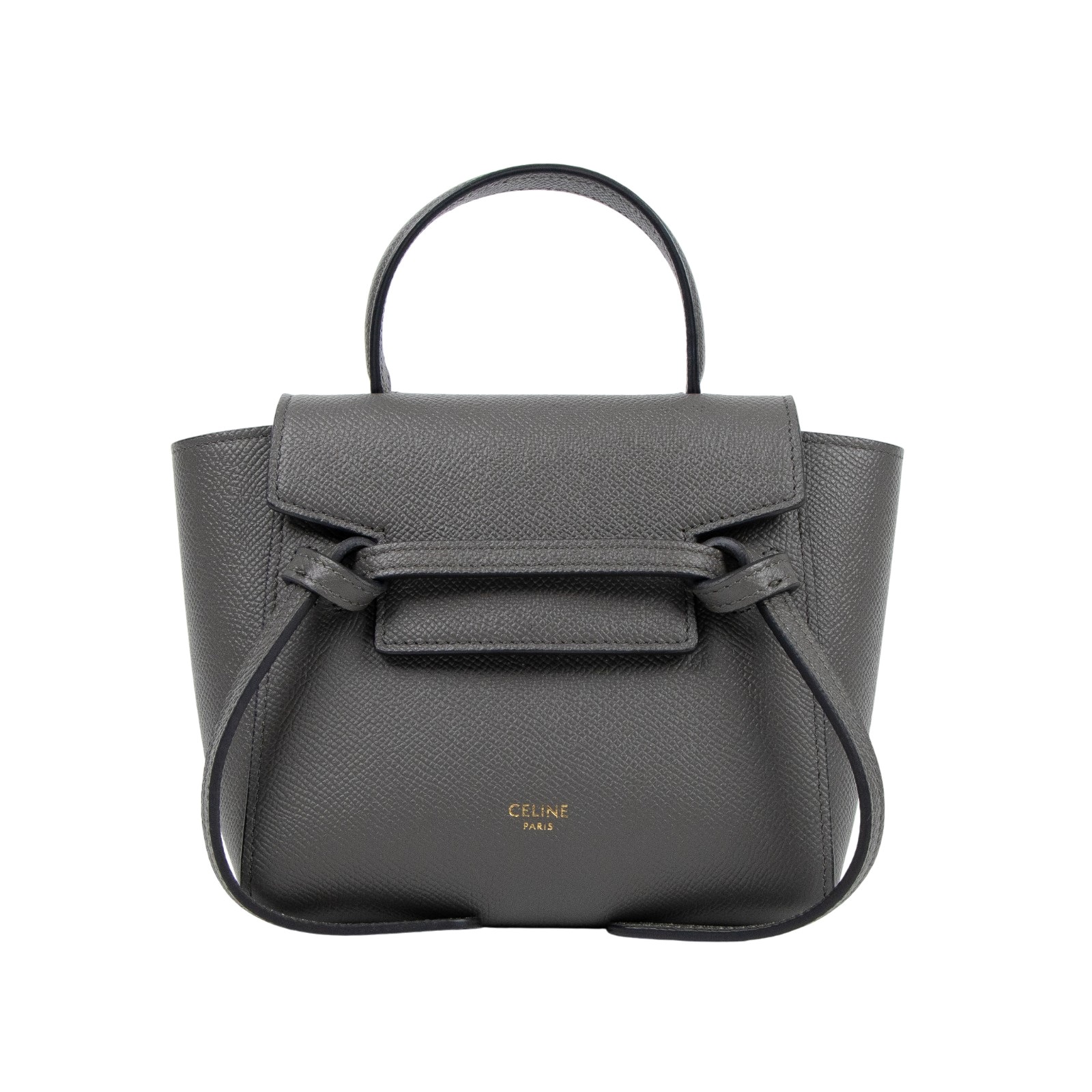 思琳 CELINE Pico Belt 手袋 194263ZVA 灰 PICO BELT BAG 防塵袋/購買證明