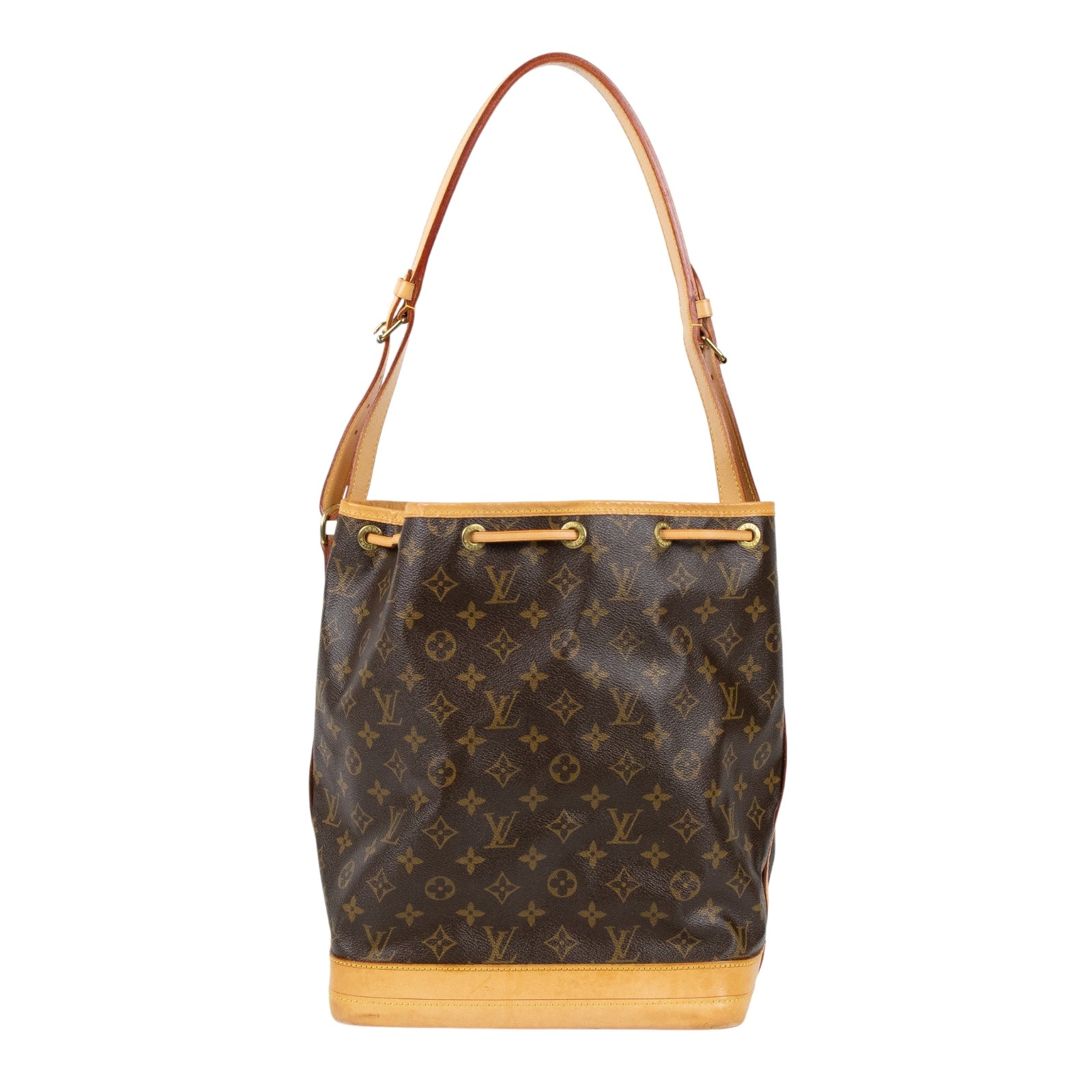 路易威登 LOUIS VUITTON Noé 原花 束口水桶包 M42224 原花NOE水桶包 防塵袋