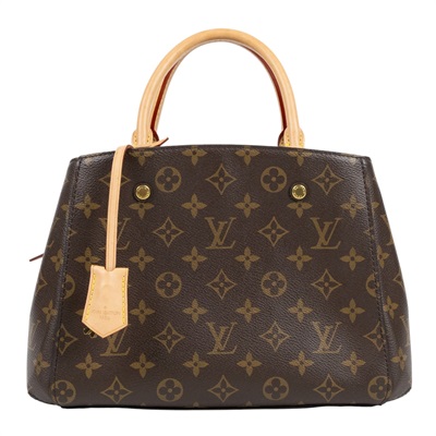 路易威登 LOUIS VUITTON Montaigne BB 蒙田包 經典帆布 M41055 晶片款 原花MONTAIGNE BB 原廠盒子