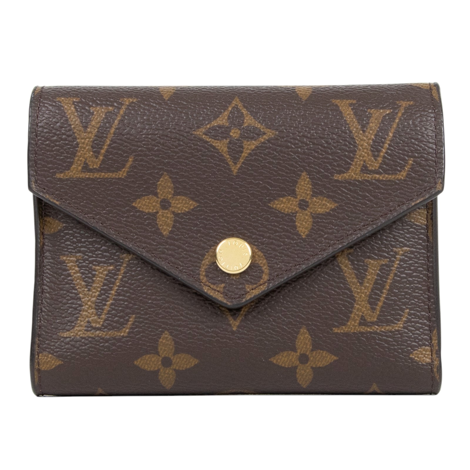 路易威登 LOUIS VUITTON Victorine 錢包 塗層帆布 Monogram M62472 晶片款  防塵袋/原廠盒子