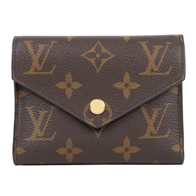 路易威登 LOUIS VUITTON Victorine 錢包 塗層帆布 Monogram M62472 晶片款  防塵袋/原廠盒子