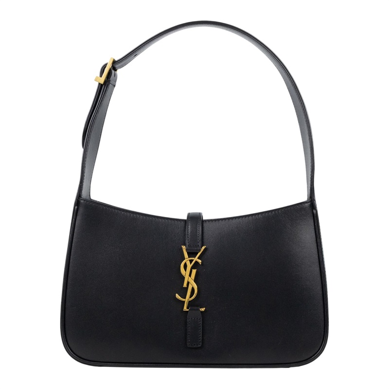 聖羅蘭 YSL SAINT LAURENT LE 5 À 7 滑面皮革 HOBO 手袋 手提包 6572282R20W 黑LE 5 À 7皮革HOBO 防塵袋