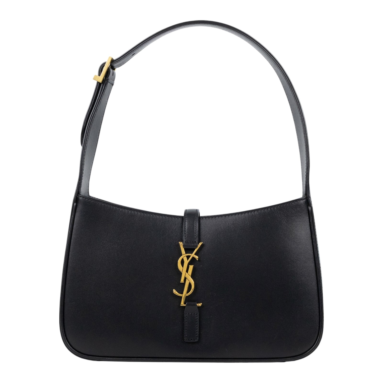 聖羅蘭 YSL SAINT LAURENT LE 5 À 7 滑面皮革 HOBO 手袋 手提包 6572282R20W 黑LE 5 À 7皮革HOBO 防塵袋
