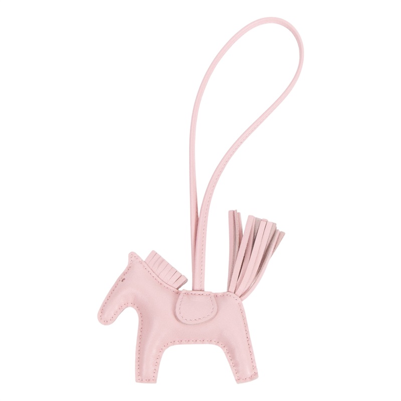 愛馬仕 Hermes Rodeo PM 飛馬 吊飾 RODEOPM WSA W刻粉色小馬 PM 原廠盒子