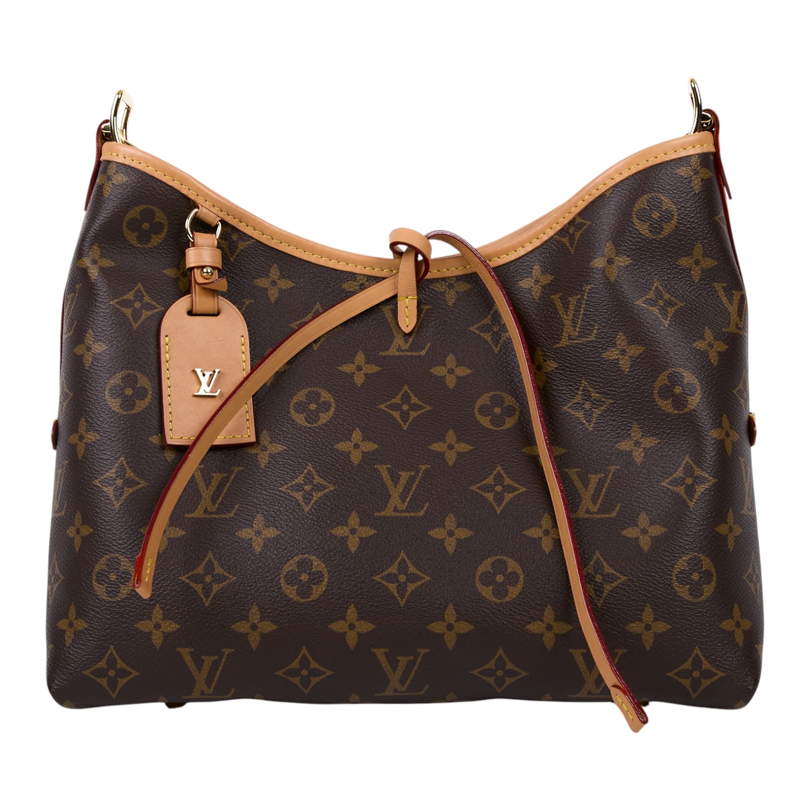 路易威登 LOUIS VUITTON CarryAll PM 原花 肩背包 M46203 晶片款 原花CARRYALL PM 防塵袋/內袋