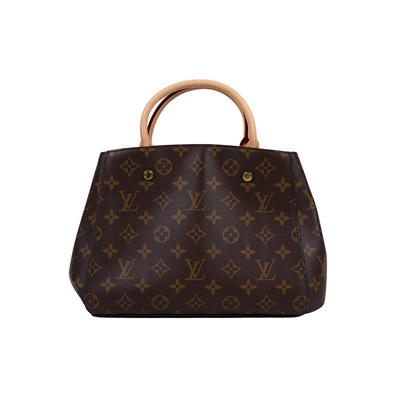 路易威登 LOUIS VUITTON Montaigne BB 蒙田包 經典帆布 M41055 晶片款 原花MONTAIGNE BB 原廠盒子/鎖組