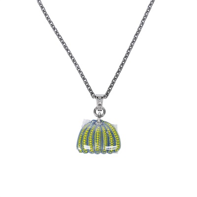 路易威登 LOUIS VUITTON LV x YK Pumpkin 草間彌生 項鍊 M01139 草間彌生藍黃南瓜項鍊 原廠盒子/防塵袋