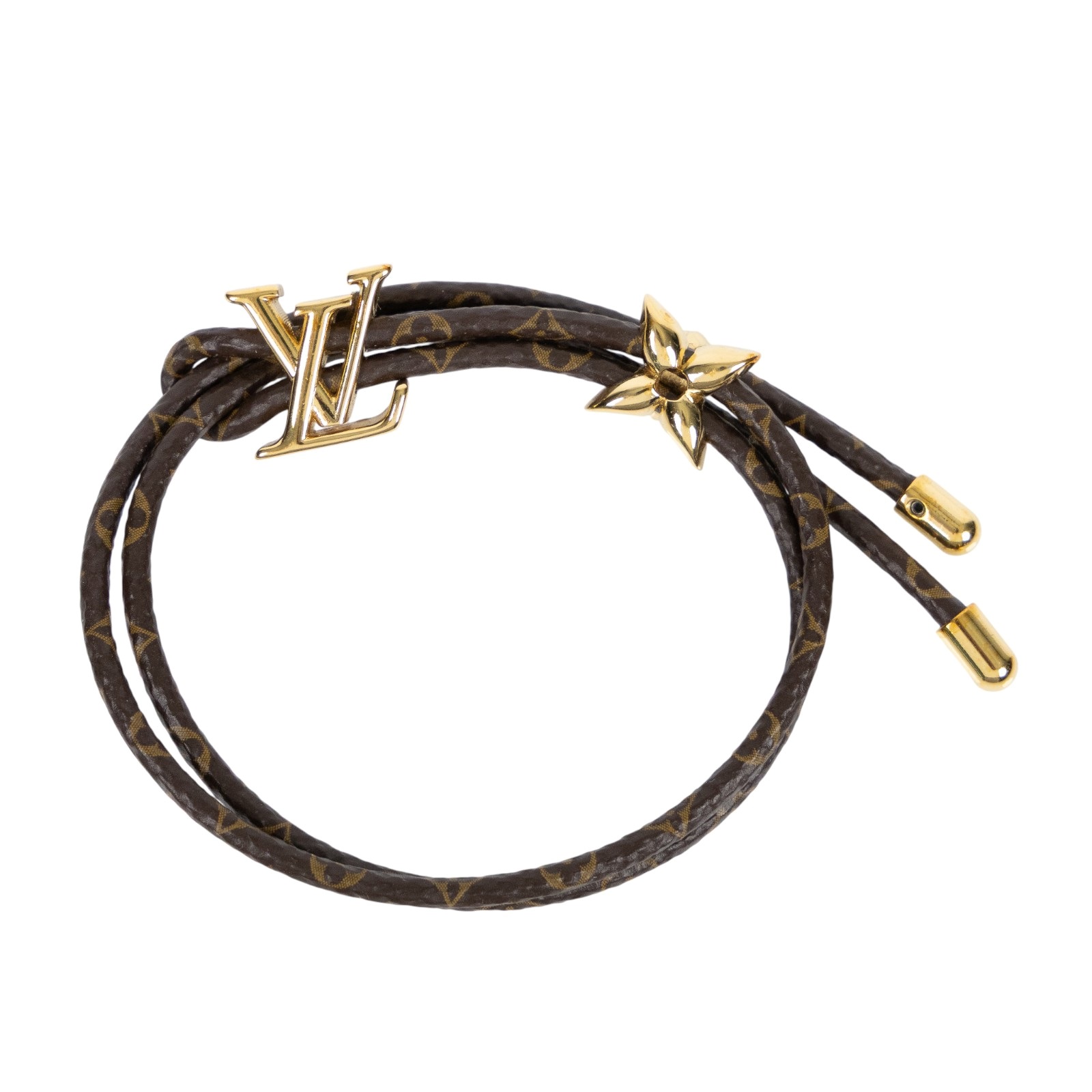 路易威登 LOUIS VUITTON LV Bloom 手環 Monogram M8416Z 原花BLOOM手環 原廠盒子/防塵袋