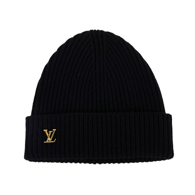 路易威登 LOUIS VUITTON LV Spark 毛帽 黑色 M77877 黑 Spark 毛帽 原廠盒子