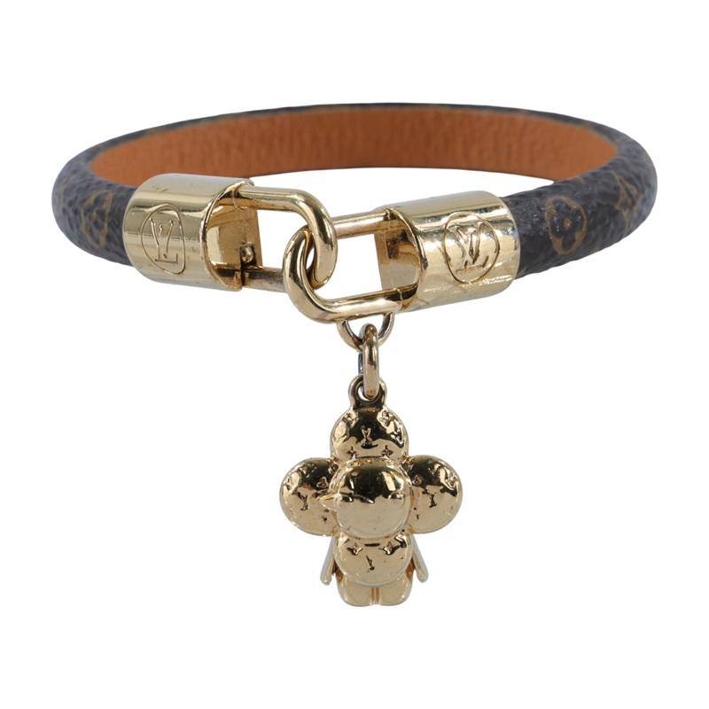 路易威登 LOUIS VUITTON 老花 Vivienne 手環 M6773F 原花Vivienne手環 原廠盒子/防塵袋