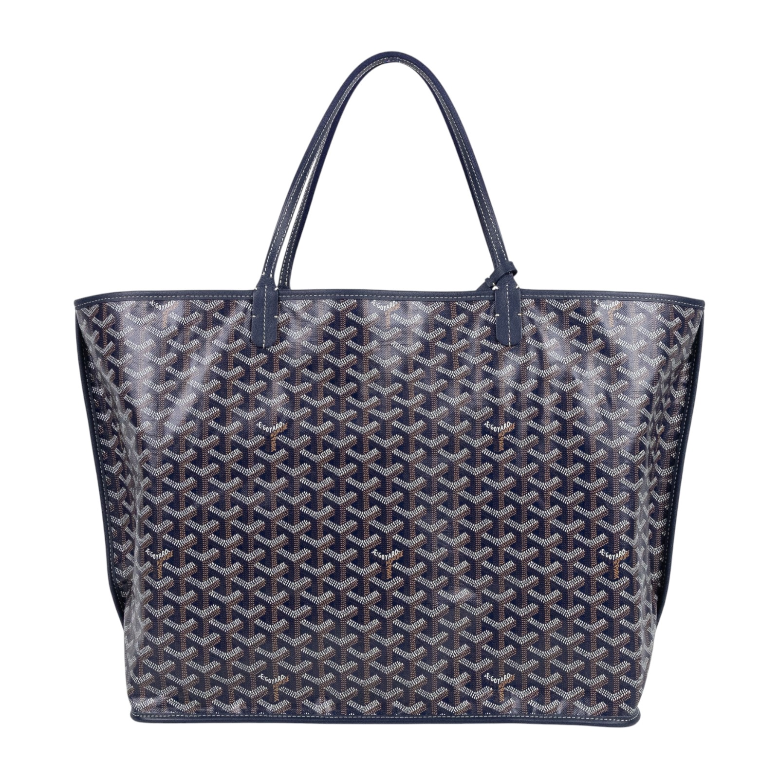 高雅德 GOYARD Saint Louis GM Bag 托特包 STLOUIGMLTY 海軍藍ST.LOUIS GM 防塵袋/內袋/購買證明