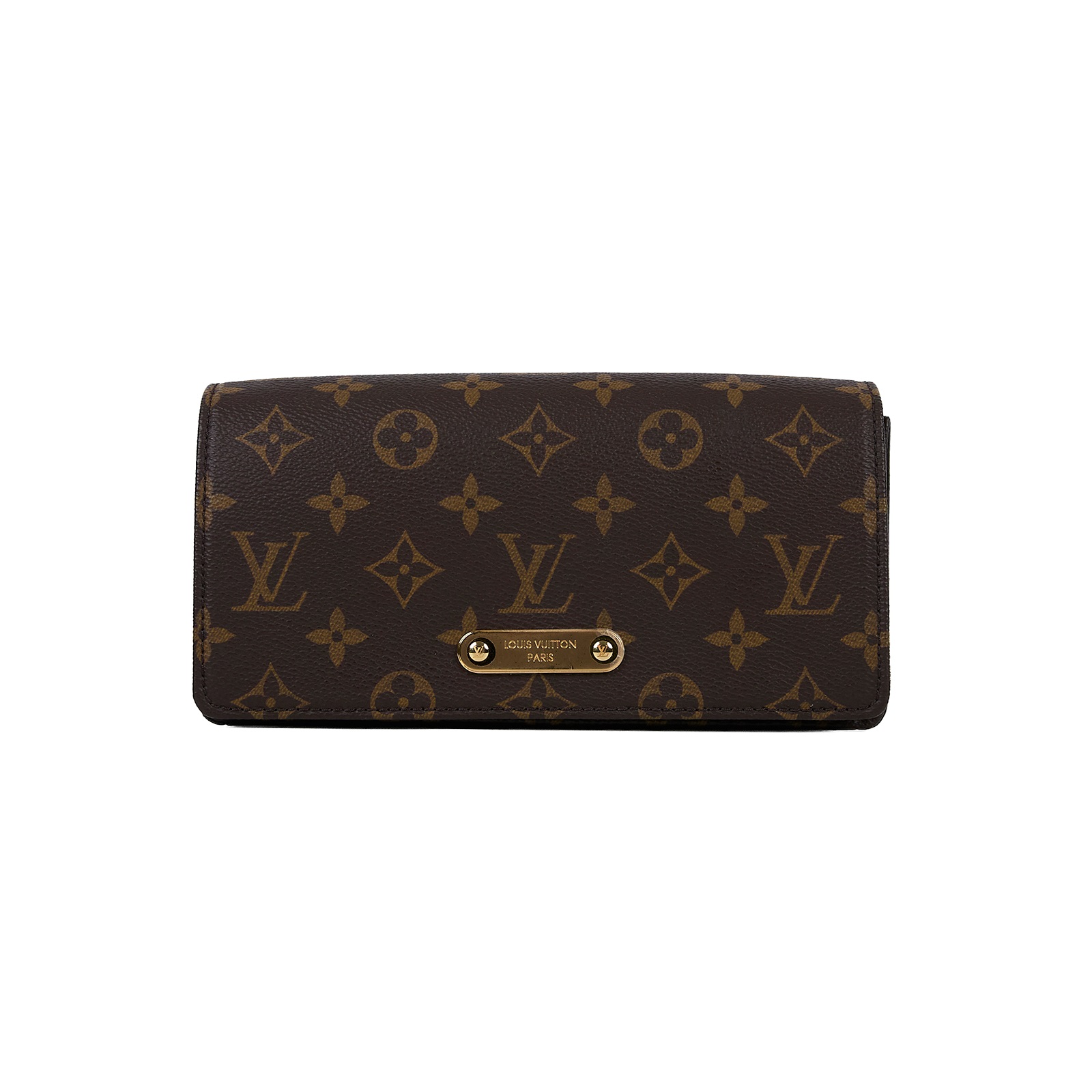 路易威登 LOUIS VUITTON Wallet On Chain Lily 三合一 斜挎包 經典原花 帆布 錢包 M82509 晶片款  原廠盒子/防塵袋