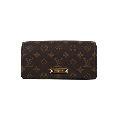 路易威登 LOUIS VUITTON Wallet On Chain Lily 三合一 斜挎包 經典原花 帆布 錢包 M82509 晶片款  原廠盒子/防塵袋